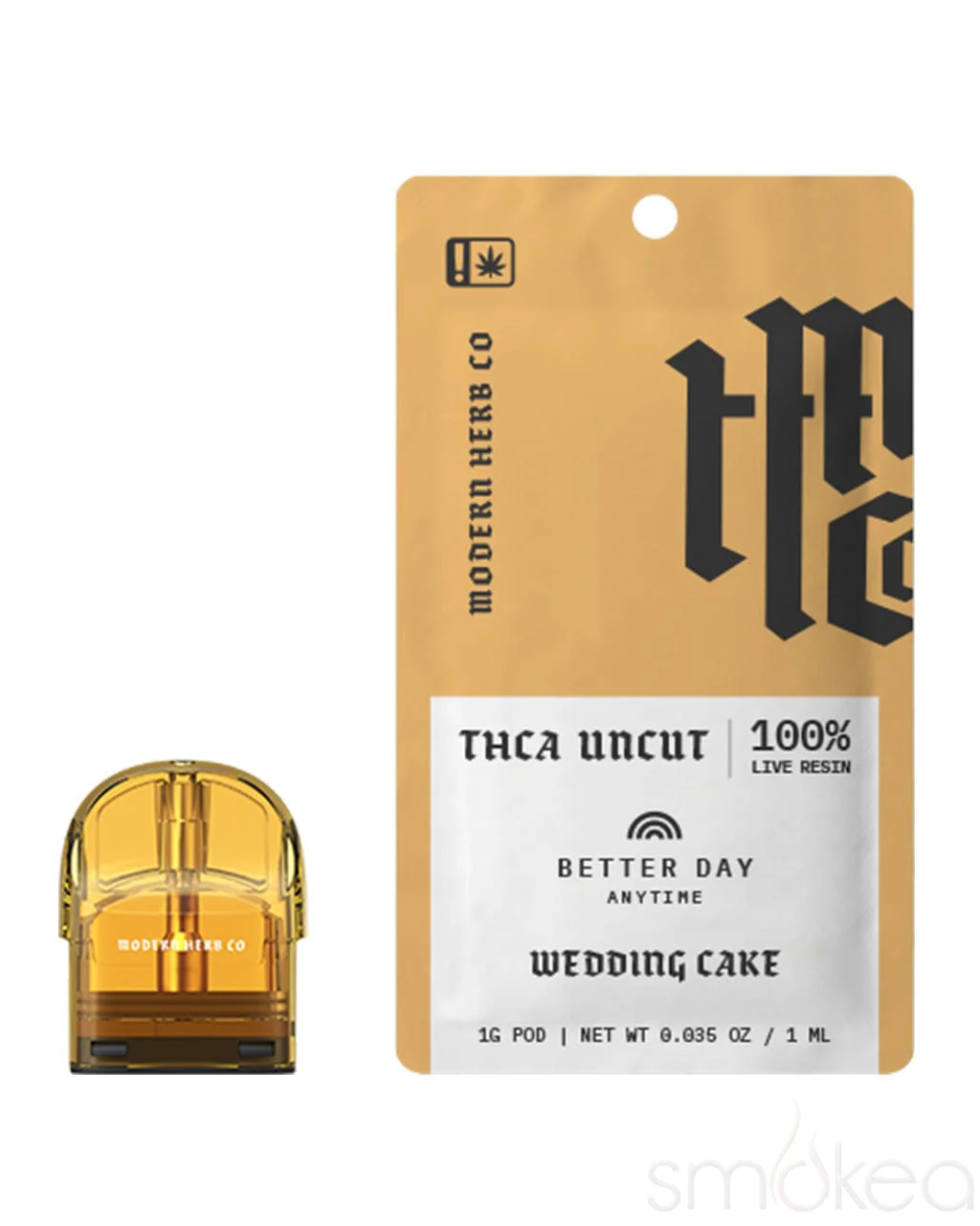 Modern Herb-Live Uncut-Wedding Cake (1G Pod)