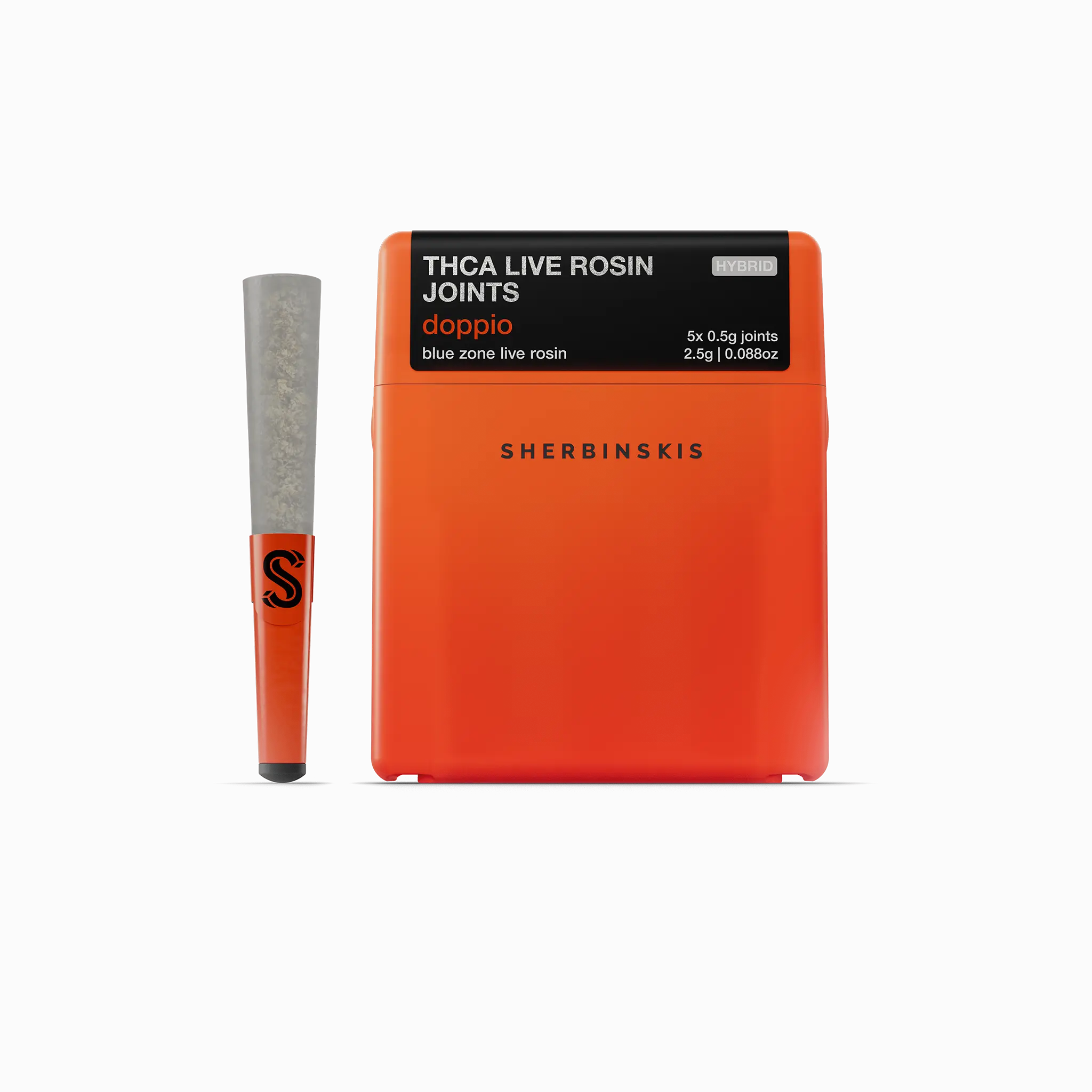 Sherbinski Live Rosin Pre Roll .5g 5ct Doppio