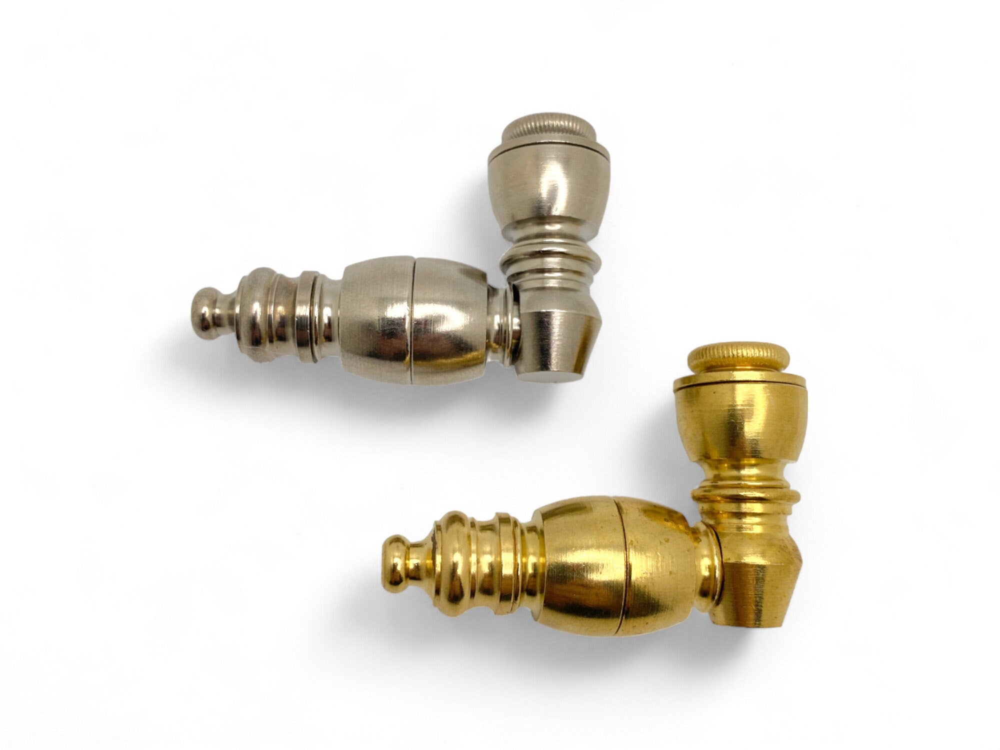 4 Inch Brass Chamber Pipe W/ Cap