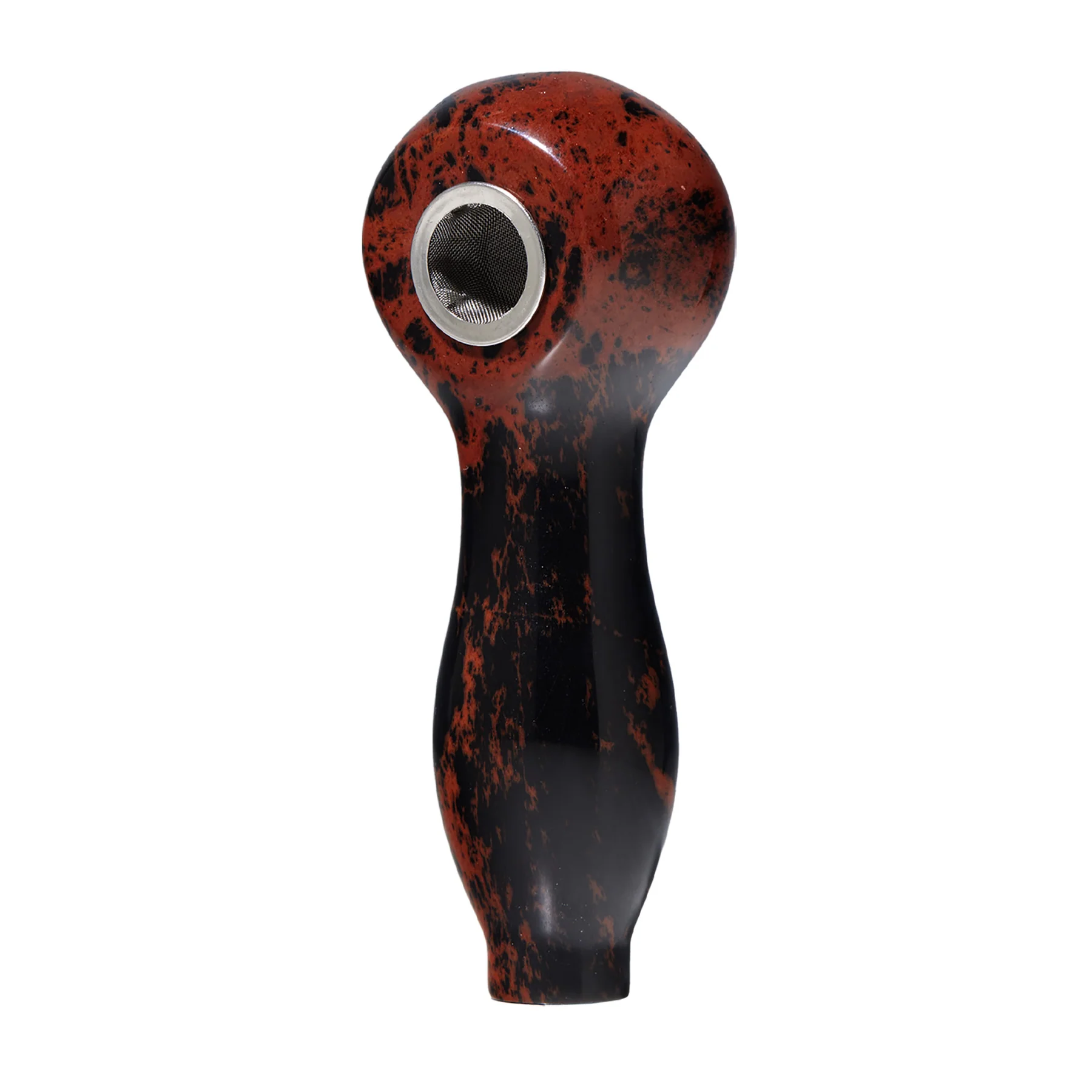 Astral Project Red Obsidian Gemstone Spoon Pipe
