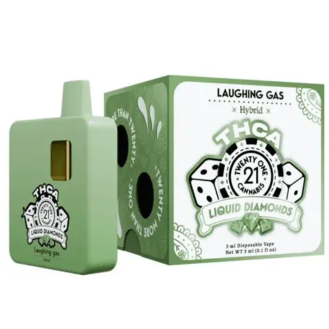 Twenty One - Disposable - 3mL - THCa - Laughing Gas (Hybrid Dominant)