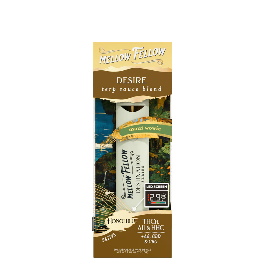 Mellow Fellow - 2ml Terp Sauce Disposable - Maui Wowie (S)