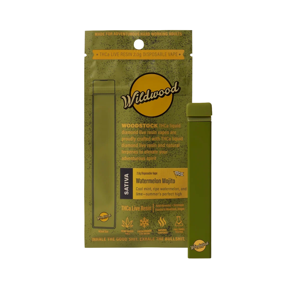 Wildwood- Watermelon Mojito (Sativa) 2G Dispo Live Resin