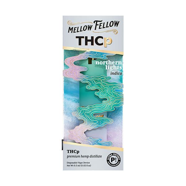 Mellow Fellow - Disposable - 0.5G - THCp - Northern Lights (Indica)