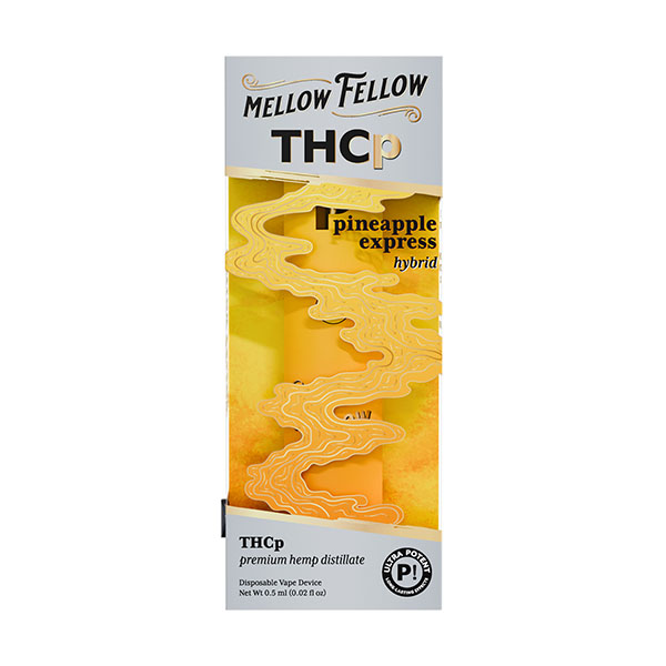 Mellow Fellow - Disposable - 0.5G - THCp - Pineapple Express (hybrid)
