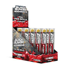Black Bunker Moonrocks THC Pre-Rolls King Size 2G Grenadine Hybrid