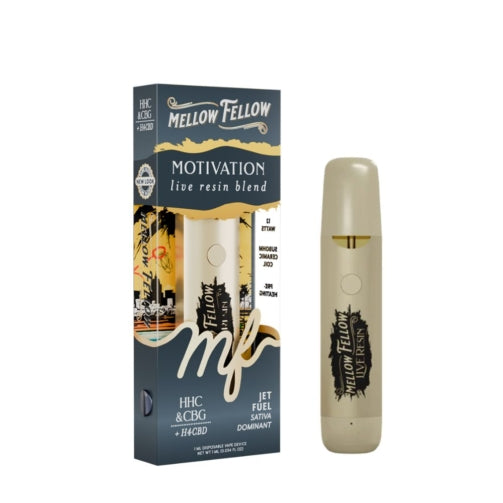 Mellow Fellow - 1ml Live Resin Disposable - Jet Fuel (S)