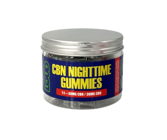 Loud Industries CBN Sleep Gummies 60mg Per Piece