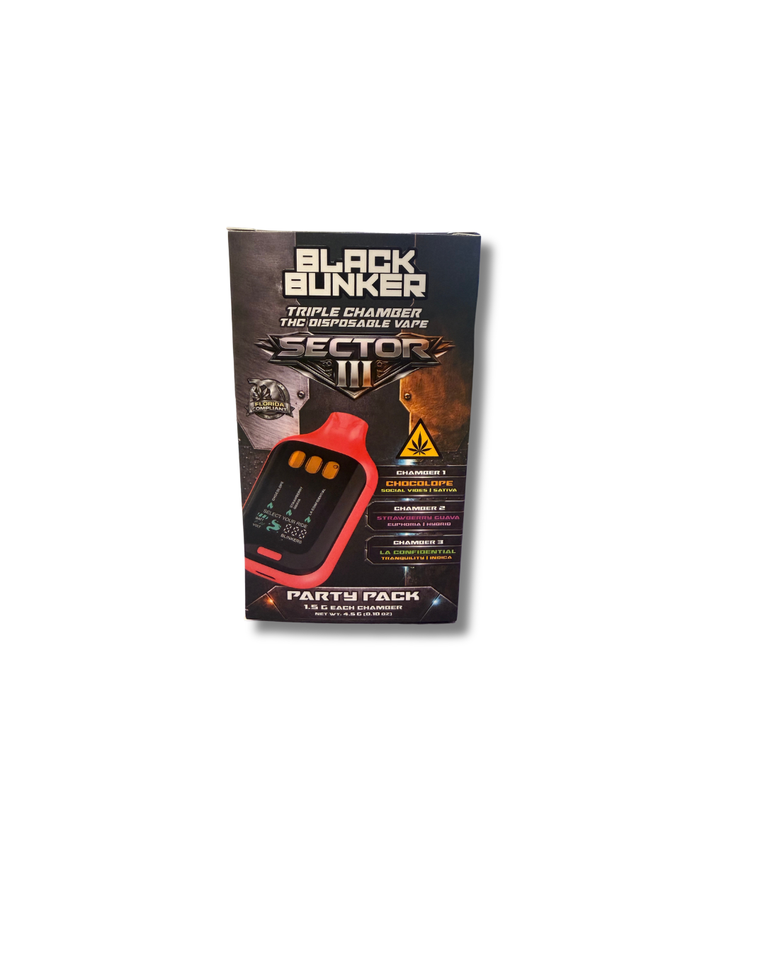 Black Bunker- Sector 3 Disposable (4.5G) Party Pack (S-H_I)