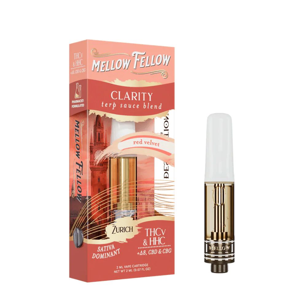 Mellow Fellow- Red Velvet (Sativa) 2ML Cartridge