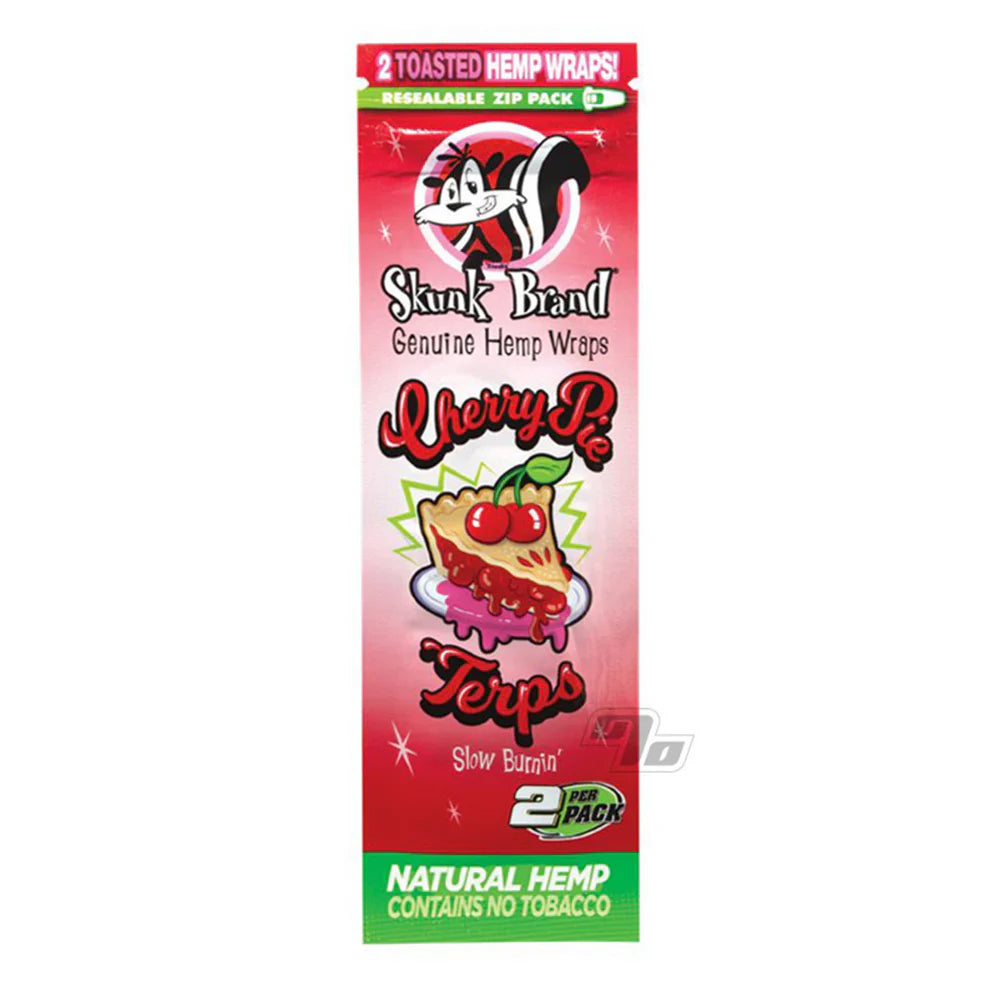 Skunk Brand Hemp Wraps 2 pk Cherry Pie