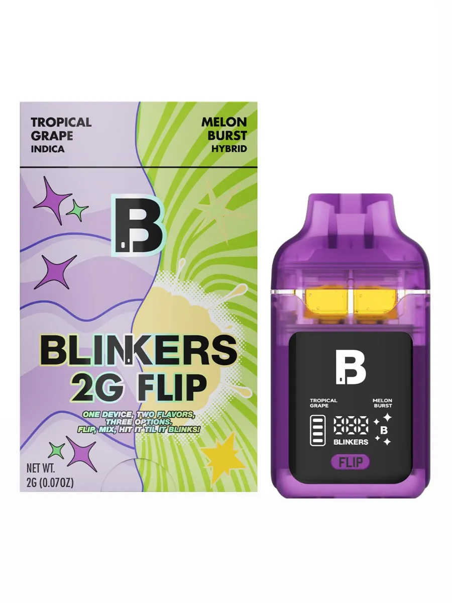 Blinkers-Flip 2G Tropical Grape/Melon Burst