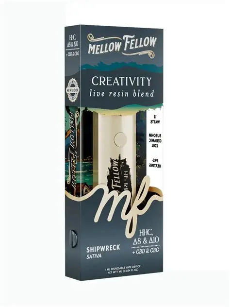 Mellow Fellow-SHIPWRECK (Sativa) 1ML Dispo Live Resin