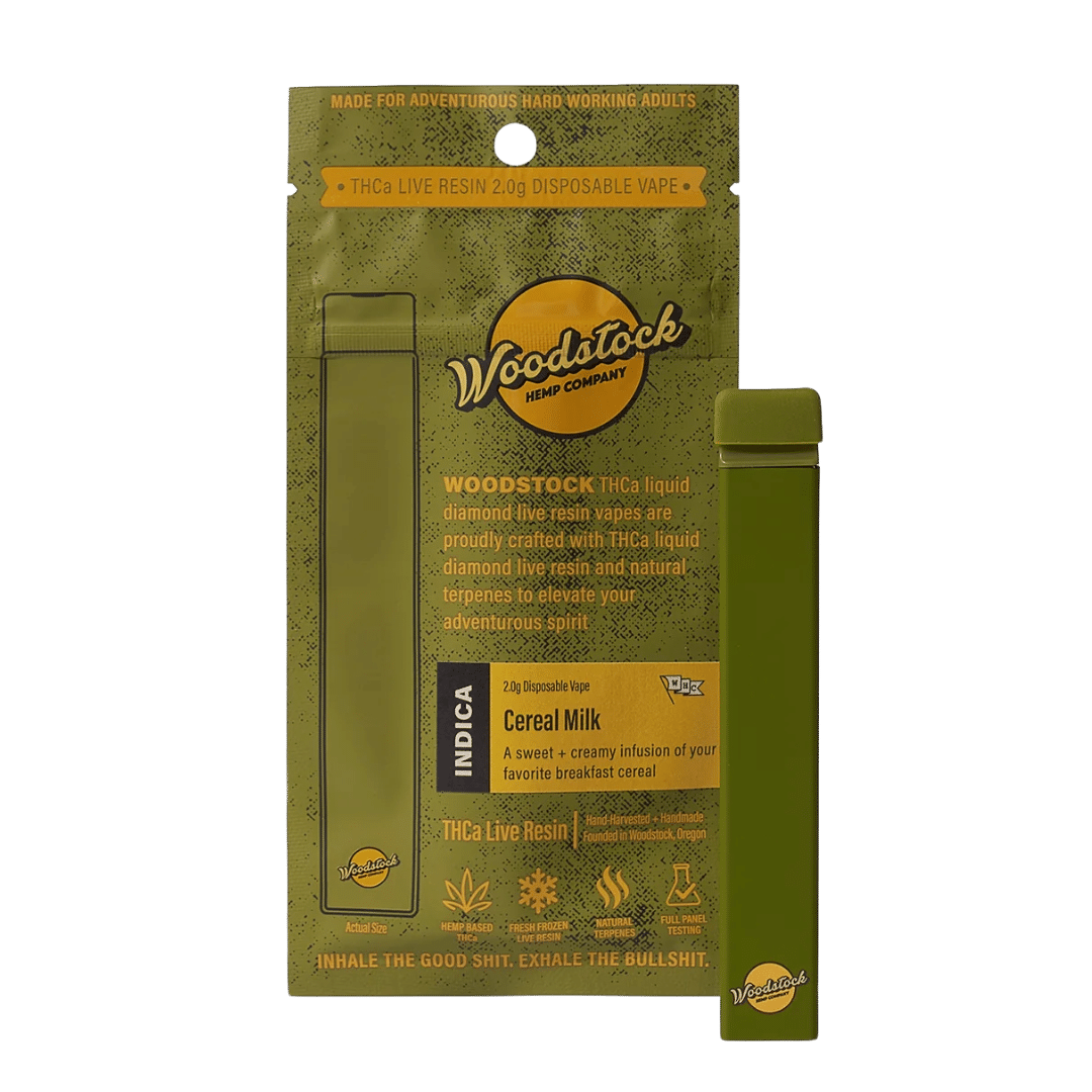 Wildwood- Cereal Milk (Indica) 2G Dispo Live Resin